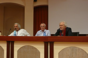 da sinistra: Mauro Marra, Eduardo Duran, Auro Basilcò