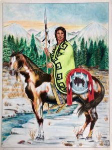 Leonardo Peña, 1997, Austin (Texas), cartoncino rigido da disegno (Tex Art), cm 38x50, tecnica mista