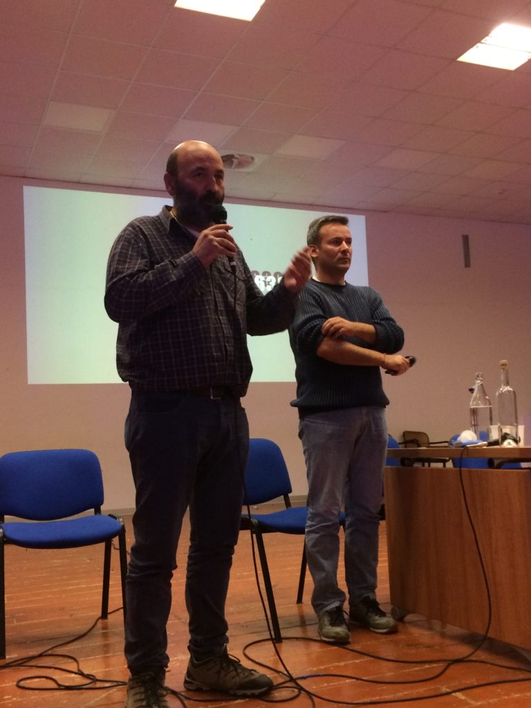 Antonio Ventre e David Monticelli dell'Associazione Il Cerchio